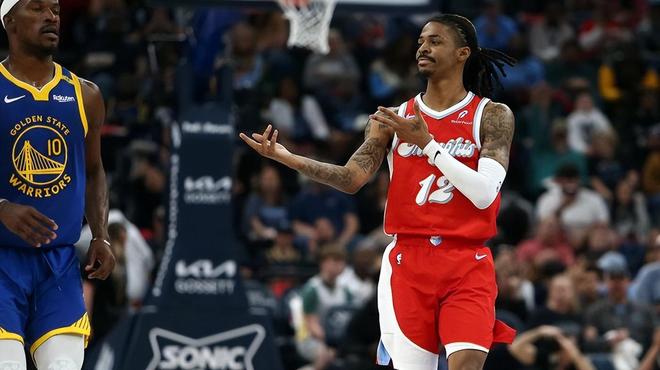 灰熊队球星在社交媒体晒训练照