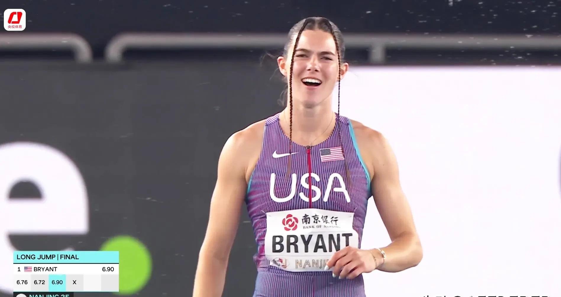 美国田径选手再创佳绩，奔向金牌