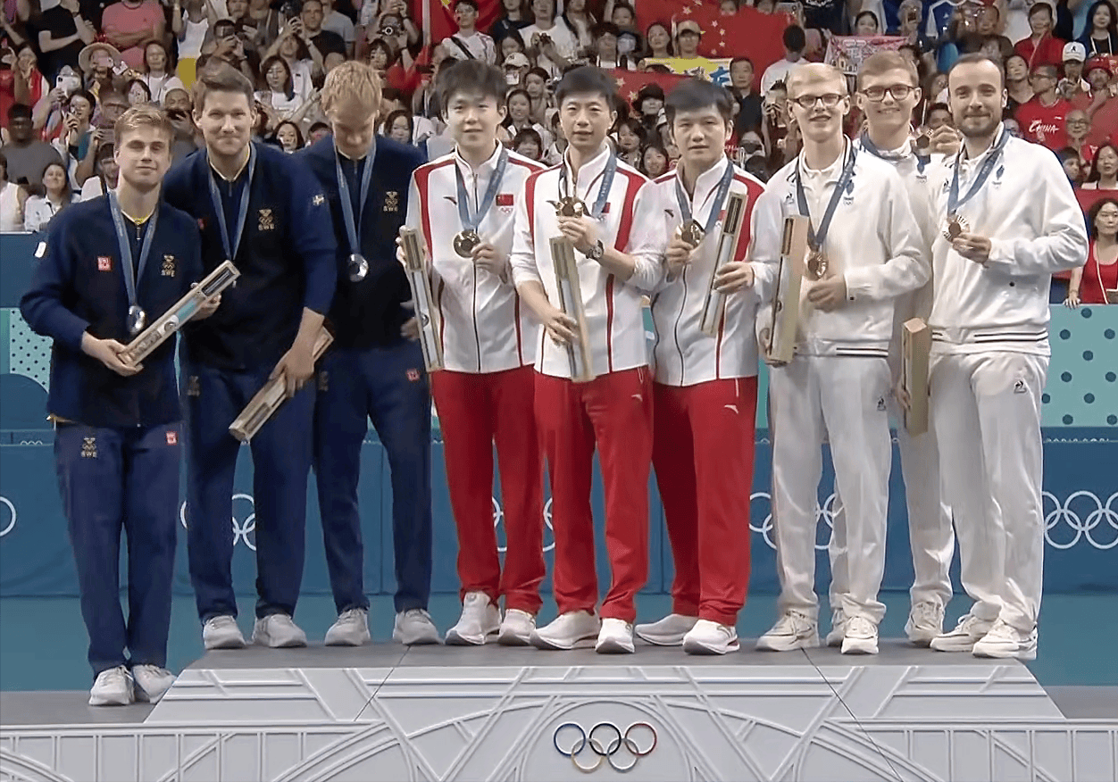 瑞典队险胜奥地利队，马龙惊艳四座